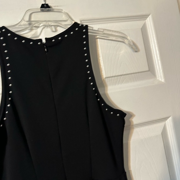 NWT Mossimo Black Studded Fit and Flare Skater Dress - Picture 10 of 14